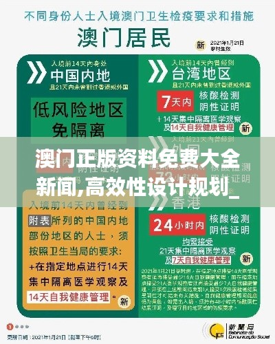 澳门正版资料免费大全新闻,高效性设计规划_NIW68.747体现版