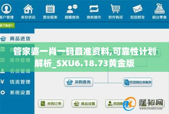 管家婆一肖一码最准资料,可靠性计划解析_SXU6.18.73黄金版