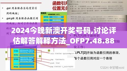 2024今晚新澳开奖号码,讨论评估解答解释方法_OFP7.48.88先锋科技