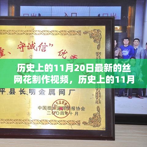 历史上的11月20日丝网花制作新视界视频发布，技艺传承与创新展示