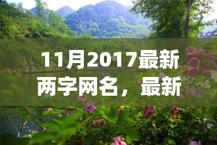 启程探自然美景，寻找内心平静之旅，最新两字网名精选