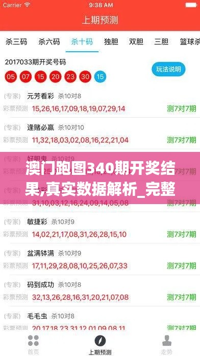 澳门跑图340期开奖结果,真实数据解析_完整版90.788-6