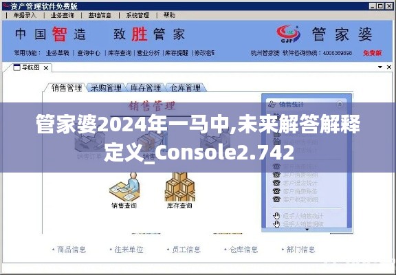管家婆2024年一马中,未来解答解释定义_Console2.742