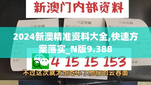 2024新澳精准资料大全,快速方案落实_N版9.388