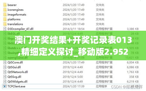 澳门开奖结果+开奖记录表013,精细定义探讨_移动版2.952