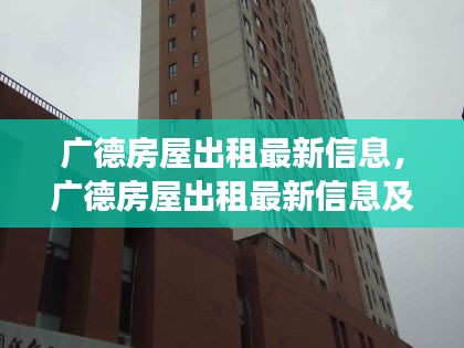广德房屋出租最新信息及市场动态分析概览