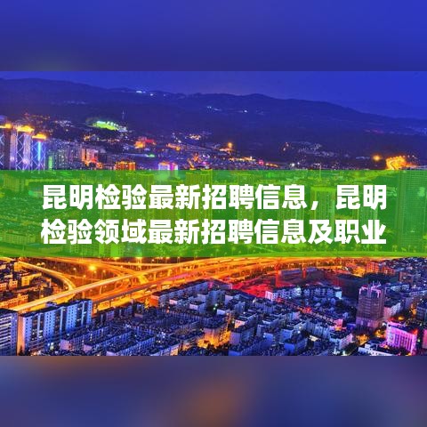 昆明检验最新招聘信息揭秘，职业前景展望与求职指南