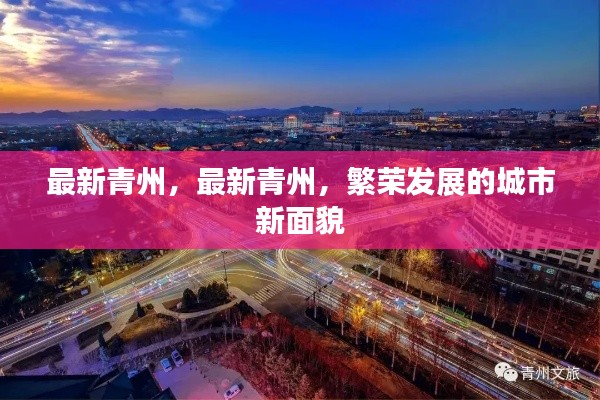 青州，繁荣发展的城市新面貌展现新风采