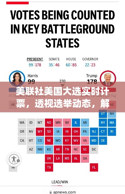 美联社实时计票揭示大选动态，数据解读民主决策魔法