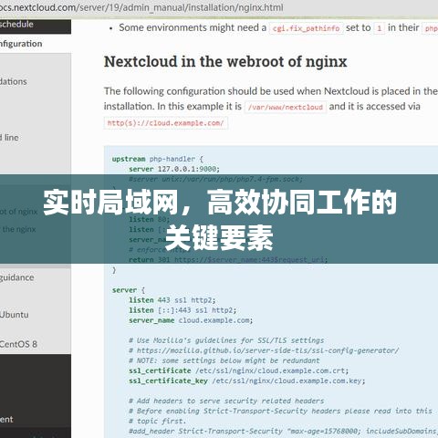 实时局域网，协同工作的核心要素与高效协同的关键