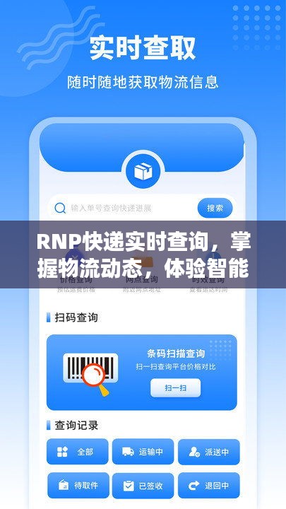 RNP快递实时查询系统，智能便捷，掌握物流动态