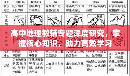 高中地理教辅专题深度研究，掌握核心知识，助力高效学习