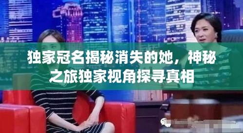 独家冠名揭秘消失的她，神秘之旅独家视角探寻真相