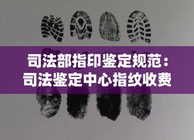 司法部指印鉴定规范：司法鉴定中心指纹收费标准 