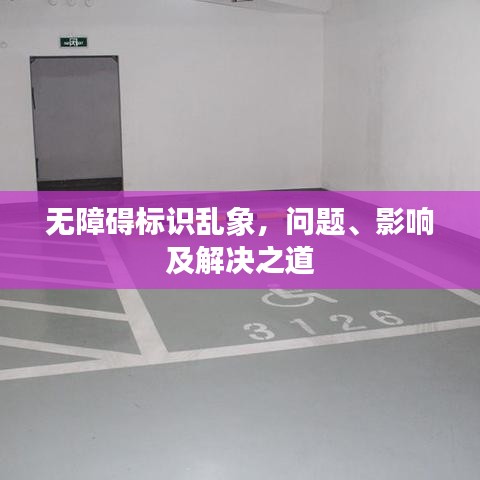 无障碍标识乱象，问题、影响及解决之道