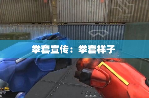 拳套宣传：拳套样子 