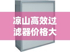 凉山高效过滤器价格大揭秘，最新价格表及行业探讨
