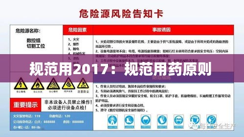 规范用2017：规范用药原则 
