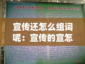 宣传还怎么组词呢：宣传的宣怎么造句 