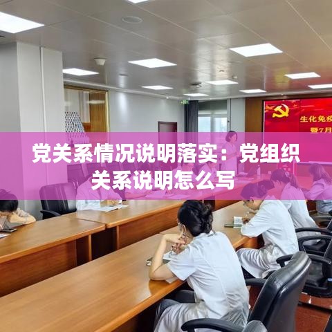 党关系情况说明落实：党组织关系说明怎么写 