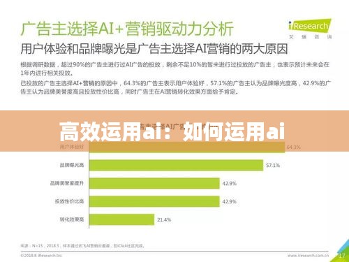 高效运用ai：如何运用ai 