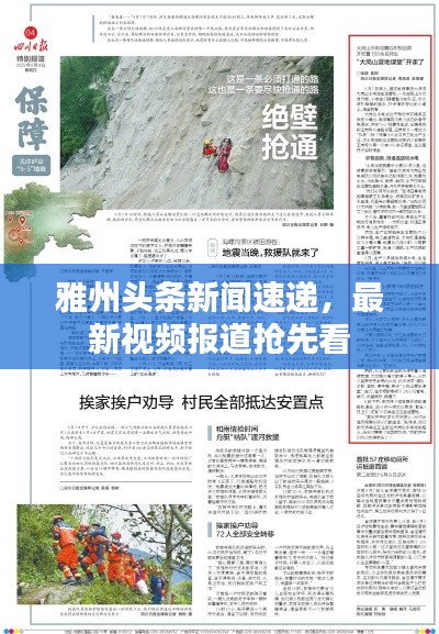雅州头条新闻速递，最新视频报道抢先看