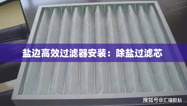 盐边高效过滤器安装：除盐过滤芯 