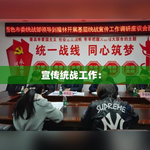 宣传统战工作： 