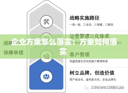 企业方案怎么落实：方案如何落实 