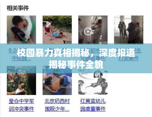 校园暴力真相揭秘，深度报道揭秘事件全貌