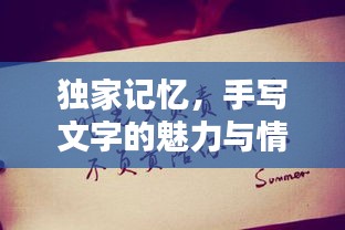 独家记忆，手写文字的魅力与情感价值