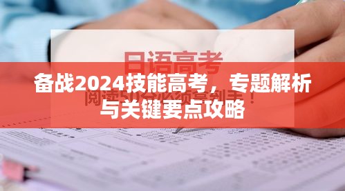 备战2024技能高考，专题解析与关键要点攻略