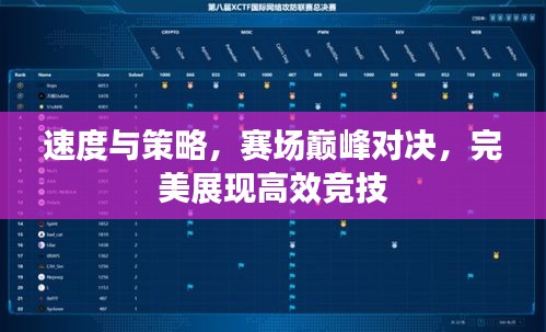速度与策略，赛场巅峰对决，完美展现高效竞技