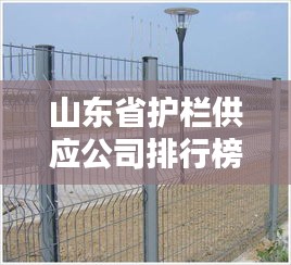 山东省护栏供应公司排行榜及行业影响力解析