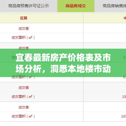宜春最新房产价格表及市场分析，洞悉本地楼市动态