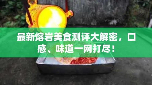 最新熔岩美食测评大解密，口感、味道一网打尽！