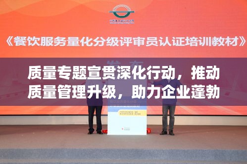 质量专题宣贯深化行动，推动质量管理升级，助力企业蓬勃发展