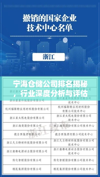 宁海仓储公司排名揭秘，行业深度分析与评估