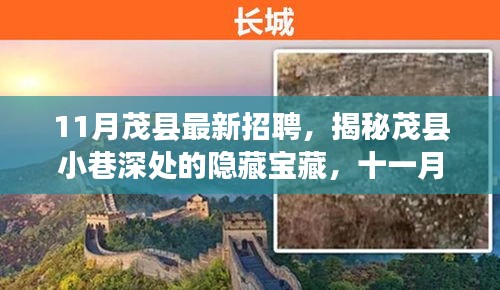 揭秘茂县小巷深处的隐藏宝藏，十一月最新招聘与特色小店奇遇记