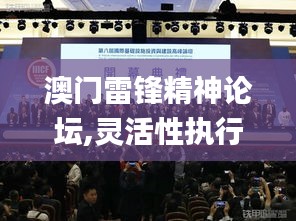 澳门雷锋精神论坛,灵活性执行方案_NWM68.882效率版