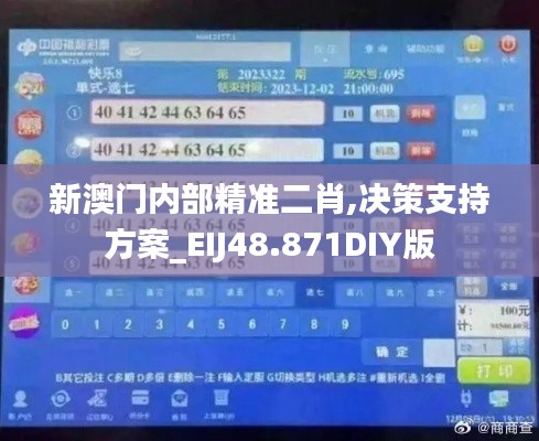 新澳门内部精准二肖,决策支持方案_EIJ48.871DIY版