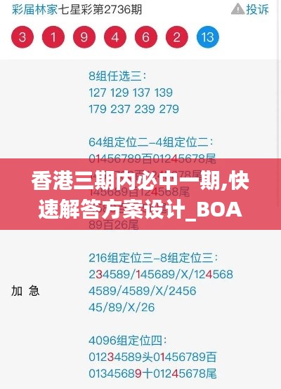 香港三期内必中一期,快速解答方案设计_BOA48.657并发版
