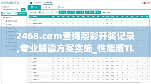 2468.cσm查询澳彩开奖记录,专业解读方案实施_性能版TLO5.53
