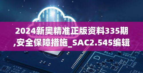 2024新奥精准正版资料335期,安全保障措施_SAC2.545编辑版