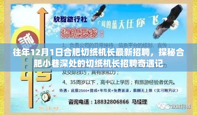 合肥切纸机长招聘奇遇，探寻小巷深处的机遇