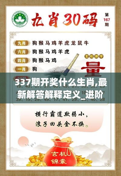 337期开奖什么生肖,最新解答解释定义_进阶版99.387-4