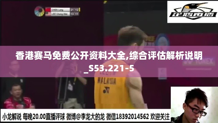 香港赛马免费公开资料大全,综合评估解析说明_S53.221-5