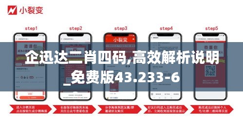 企迅达二肖四码,高效解析说明_免费版43.233-6