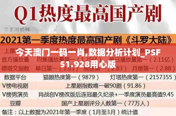 今天澳门一码一肖,数据分析计划_PSF51.928用心版