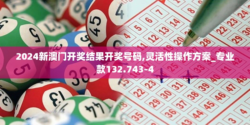 2024新澳门开奖结果开奖号码,灵活性操作方案_专业款132.743-4